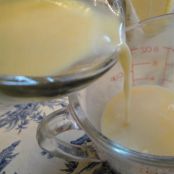 Substitute for Sweetened Condensed Milk