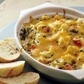 Baked Spinach, Crab and Artichoke Dip