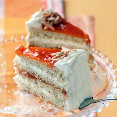 Apricot Almond Torte
