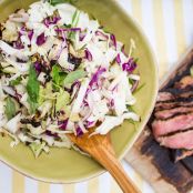 Charred Cabbage Slaw