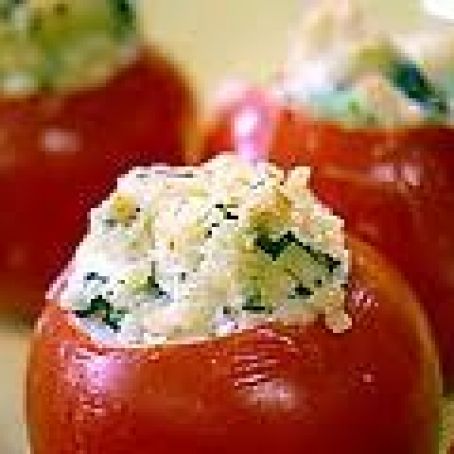 Grilled Stuffed Tomatoes