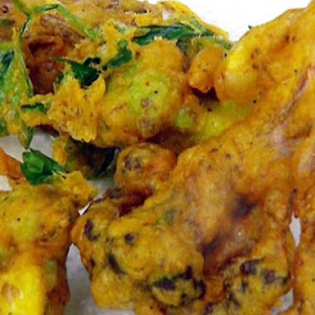 Curried Cauliflower Fritters