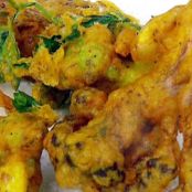 Curried Cauliflower Fritters