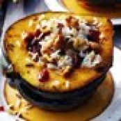 Acorn Squash With Harvest Rice Stuffing