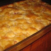 Lazy Man’s Pie- Peach Cobbler