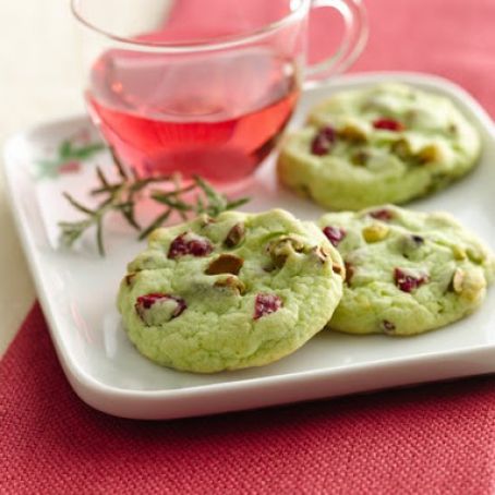Cran-Pistachio Cookies