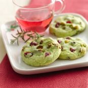 Cran-Pistachio Cookies