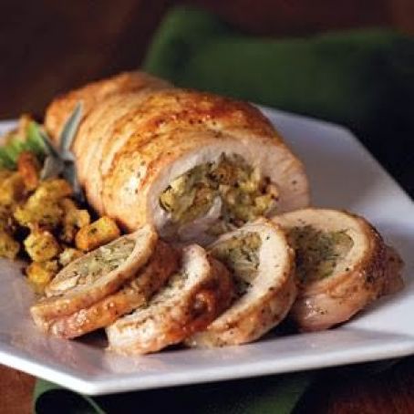 Rolled Stuffed Turkey Breast