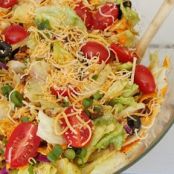 Crunchy Potluck Taco Salad