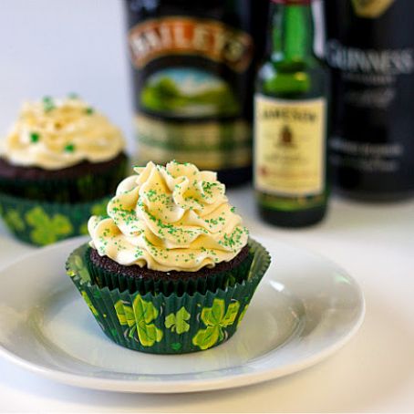 Irish Car Bomb Cupcakes