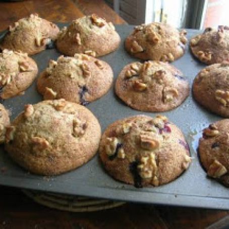 Best Sour Cream Blueberry Muffins