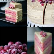 White Chocolate Cranberry Cake