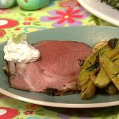 Michael Symon's Leg of Lamb with Roasted Potatoes