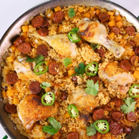 Chicken and Chorizo Paella