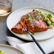 Roasted Miso-Glazed Salmon