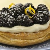 Blackberry Cheesecake Dessert for Two