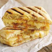 Grilled Artisan Cheddar & Fig Jam Sandwich