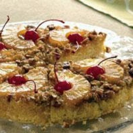 Quick Pineapple Upside-Down Cake