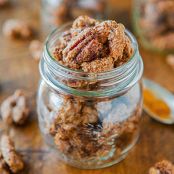 Cinnamon Sugar Candied Nuts