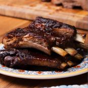 Easy Honey Garlic Slow Cooker Ribs
