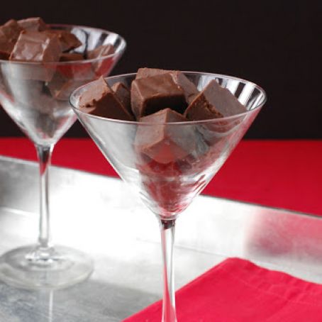 Chocolate Amaretto Fudge