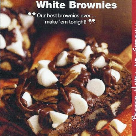 BLACK & WHITE BROWNIES