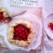 Raspberry & Lemon Cream Tart