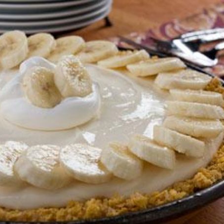 Banana Crunch Pie