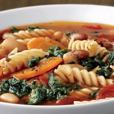 Slow Cooker Classic Minestrone Soup - Prevention