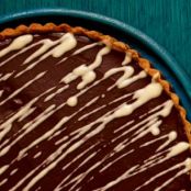 Chocolate Tart with Rum Glaze
