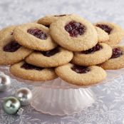 Sunny's Holiday PB and J Thumbprints