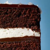 Salted Caramel Ding Dong Cake