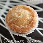 donut/muffin - Cinnamon Sugar Mini Doughnut Hole Muffins