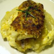 Bread Crumb Topped Cod