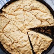 Skillet Cornbread with Pecan Dukkah From 'Afro-Vegan'