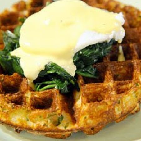 Easter Waffles Florentine