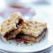 Raspberry Shortbread Bars