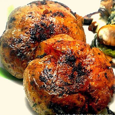 SMASHED FRIED RANCH POTATOES