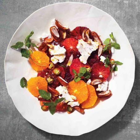 Orange Salad with Dates, Mint, and Chiles