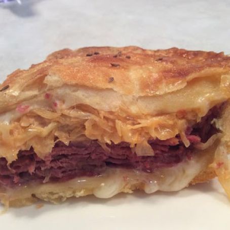 Reuben Crescent Bake