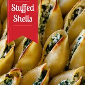 PASTA -  Simple Spinach and Ricotta Stuffed Shells