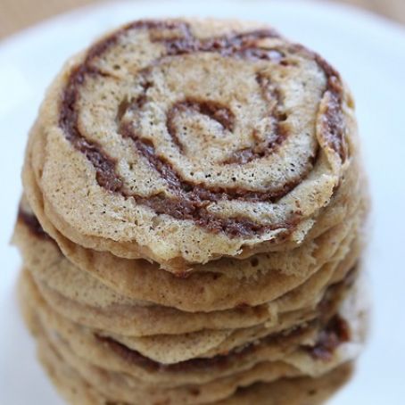 Cinnamon Roll Pancakes