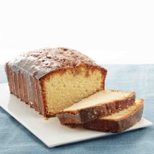 Buttery Pound Cake with Salty Caramel Glaze