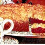 Cherry Crumb Cake, 10-inch Spring Form
