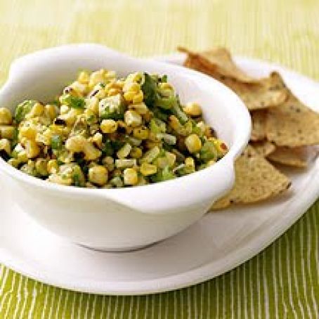 Grilled Corn and Avocado Salsa
