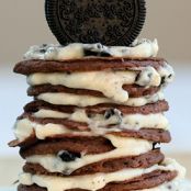 Oreo Cookie Pancakes