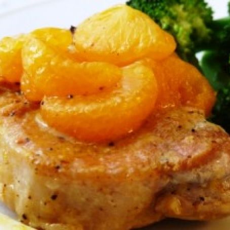 Crock Pot Pork Chops with Oranges