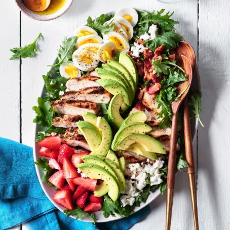 California Cobb Salad with Herb-Rubbed Chicken