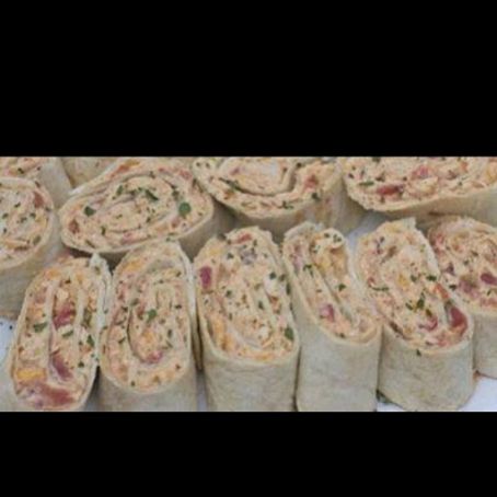 MEXICAN CHICKEN SALAD WRAPS-PINWHEELS