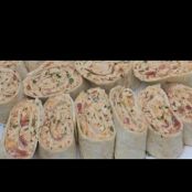 MEXICAN CHICKEN SALAD WRAPS-PINWHEELS